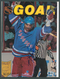 Rangers Mike Gartner Authentic Signed Goal Magazine Autographed BAS #Z99331