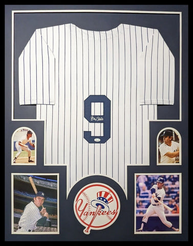 FRAMED NEW YORK YANKEES GRAIG NETTLES AUTOGRAPHED SIGNED JERSEY JSA COA