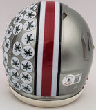 JAXON SMITH-NJIGBA AUTOGRAPHED OHIO STATE FLASH MINI HELMET BECKETT 203467