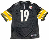 JuJu Smith-Schuster Signed Steelers Custom Jersey (TSE) 2017 Steelers 2nd Rd Pk