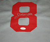 Joe Morgan Signed Cincinnati Reds "Big Red Machine" Career Highlight Stat Jersey