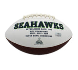 Eddie Lacy Signed Seattle Seahawks Embroidered NFL Football