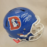 BO NIX SIGNED DENVER BRONCOS F/S THROWBACK SPEED AUTHENTIC HELMET BECKETT