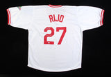 Jose Rijo Signed Cincinnati Reds Jersey Inscribed 90 WS MVP (PSA COA) W.S. Patch