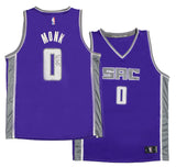 Malik Monk Autographed Sacramento Kings Fanatics Jersey JSA Witnessed