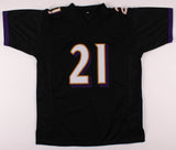 Mark Ingram Signed Baltimore Ravens Black Jersey (Beckett COA) 2xPro Bowl R.B.