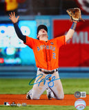 Alex Bregman Signed Houston Astros 8x10 Celebration Photo-BA W Holo *Blue Thin