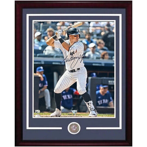 Anthony Volpe Signed 16x20 Framed Photo Yankees Rookie Auto Fanatics & MLB COA