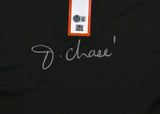 Ja'Marr Chase Autographed Black Nike Game Jersey - Beckett W Hologram *Silver