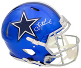 TROY AIKMAN AUTOGRAPHED COWBOYS FLASH FULL SIZE AUTHENTIC HELMET BECKETT 202950