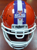 DESHAUN WATSON AUTOGRAPHED CLEMSON AUTHENTIC CHAMPS FULL SIZE HELMET BAS 113708