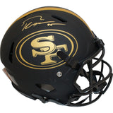 George Kittle Autographed San Francisco 49ers Pro Eclipse Helmet Beckett 46427