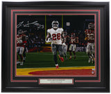 Leonard Fournette Signed Framed 16x20 Tampa Bay Buccaneers Photo Fanatics