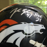 John Lynch Autographed Signed Denver Broncos HOF 21 Mini Helmet Beckett