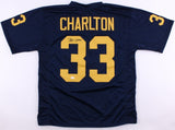 Taco Charlton Signed Michigan Wolverines Jersey (JSA Hologrm) Cowboys Linebacker