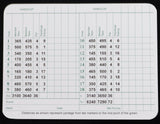 Gary Player Signed Original Augusta National Golf Club Scorecard (JSA COA)