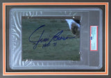 Jim Brown Signed Framed Cleveland Browns HOF 71 Cut Signature PSA/DNA 85082035