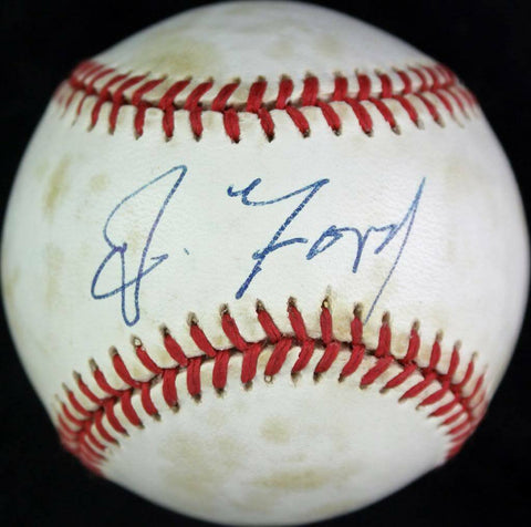 President Gerald Ford Signed Authentic Onl Baseball Autographed PSA/DNA #V01798