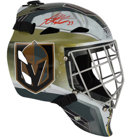 Adin Hill Autographed Las Vegas Golden Knights Full Size Goalie Mask Fanatics