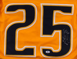 Matt Carle Signed Predators Jersey (Beckett) Playing career 2005-2016