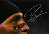 Ray Lewis Autographed Ravens 16x20 Close Up HM Photo-Beckett W Hologram *Silver