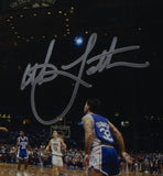 Christian Laettner Signed Framed 8x10 Duke The Shot Photo PSA ITP