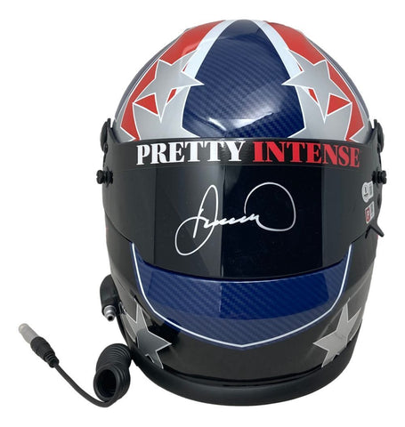 Danica Patrick Signed NASCAR Pretty Intense Full Size Replica Racing Helmet BAS