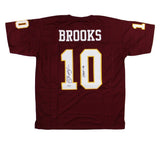 Derrick Brooks Signed Florida State University Custom Maroon Jersey W- "CHOF 16