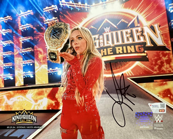 Liv Morgan Signed 8x10 WWE Queen Of The Ring Photo Fanatics