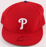 Ryan Howard Signed Phillies New Era Authentic Fitted Wool Baseball Hat LOJO COA