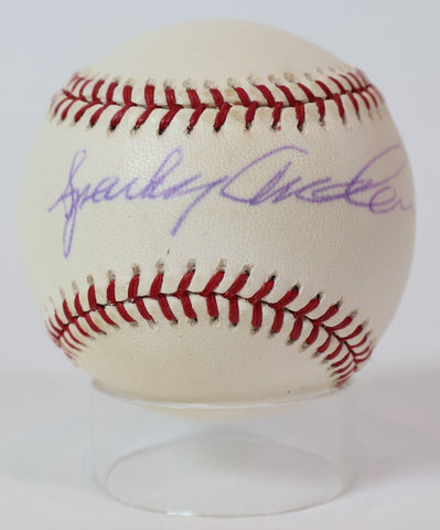 Sparky Anderson Autographed Official Major League Baseball (JSA COA AZ68900)