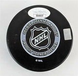 Tyler Johnson Signed 2015 NHL All-Star Game Logo Hockey Puck (JSA COA) Lightning