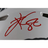 Travis Kelce Autographed Kansas City Chiefs 24STS Authentic Helmet Beckett 49090