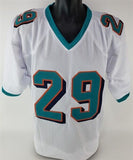 Sam Madison Signed Dolphins Jersey (JSA COA) Miami All Pro D.B. (1997-2005)