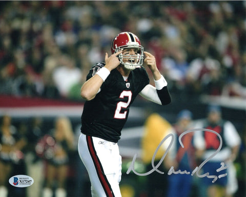 Matt Ryan Autographed Atlanta Falcons 8x10 Photo Beckett Authenticated