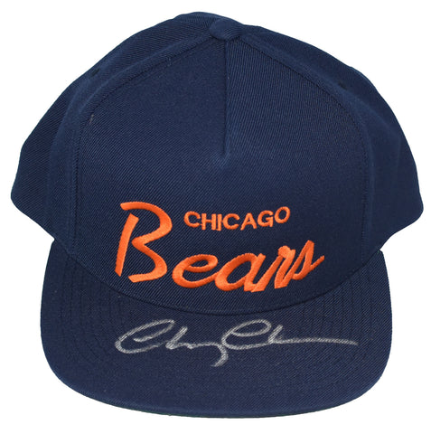 CHEVY CHASE AUTOGRAPHED CLARK GRISWOLD CHICAGO BEARS HAT CAP BECKETT