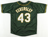 Dennis Eckersley Signed Oakland Athletics Jersey 1989 World Series Champ/JSA COA