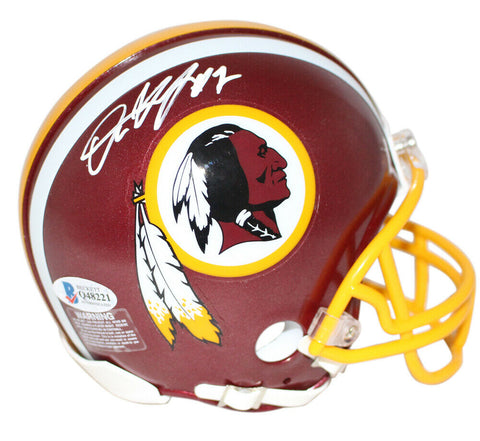 Dwayne Haskins Autographed/Signed Washington Redskins Mini Helmet BAS 25040