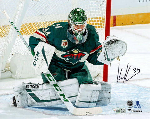 Kaapo Kahkonen Autographed Minnesota Wild 8x10 Photograph Fanatics 35469