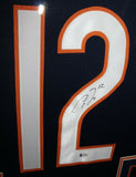 ALLEN ROBINSON (Bears navy TOWER) Signed Autographed Framed Jersey Beckett