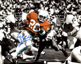 EARL CAMPBELL AUTOGRAPHED SIGNED 8X10 PHOTO TEXAS SPOTLIGHT MCS HOLO 178352