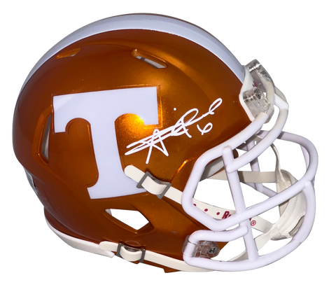 ALVIN KAMARA SIGNED TENNESSEE VOLUNTEERS FLASH SPEED MINI HELMET BECKETT