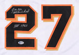 Juan Marichal Signed San Francisco Giants "Dominican Dandee" Jersey Ins HOF 1983