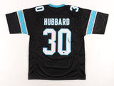 Chuba Hubbard Signed Panthers Jersey (Beckett) Carolina 2021 4th Round Pick R.B