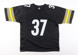 Carnell Lake Signed Pittsburgh Steelers Jersey (TSE COA) 5xPro Bowl Safety