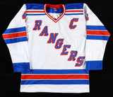 Ron Greschner Signed New York Rangers Jersey "N Y Rangers Captain" (Beckett QR)