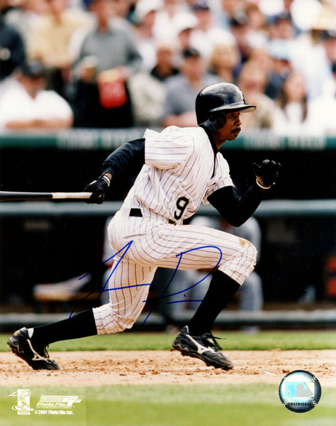 Juan Pierre Autographed/Signed Colorado Rockies 8x10 Photo 15332