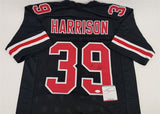 Malik Harrison Signed Ohio State Buckeyes Jersey (TSE COA) Ravens Linebacker