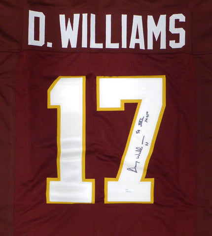 Redskins Doug Williams Autographed Maroon Jersey "SB XXII MVP" JSA #W971511