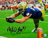 Michael Mayer Autographed Notre Dame 8X10 Stretch Photo- Beckett W Hologram